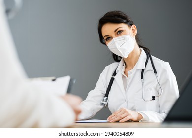 Nurse Job Interview And Recruitment. Hiring Physician