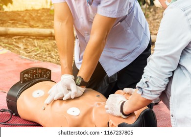 The Nurse Show How To Do CPR With A Torso In Basic Life Support Training  