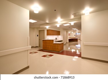 Nurse Station/ Nurses Station In A Hospital/ New Nurses Station In A Hospital