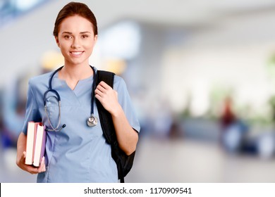 Nurse Student Books Stethoscope Stock Photo 1170909541 | Shutterstock