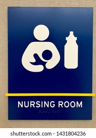 Nursing Room Sign For Breastfeeding, Lactation, Pumping Room.