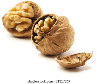 nut isolated on a white background