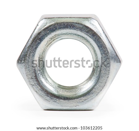 Nut isolated on a white background