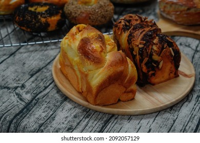 
Nutella Almond Sourdough Babka, Sweet Orange Cream Cheeses , Sourdough Swirl Loaf