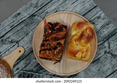 Nutella Almond Sourdough Babka, Sweet Orange Cream Cheeses , Sourdough Swirl Loaf