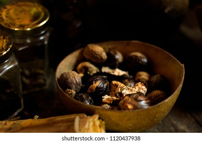 Nutmeg Grains From Grenada, Caribbean Island