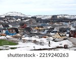 Nuuk City the capital of Greenland.