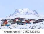 Nuuk City, the capital of Greenland.