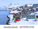 Nuuk City - the capital of Greenland. 