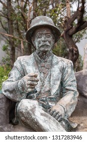 Nuwara Eliya, SRI LANKA – February 01 2019: Lipton Seat Viewpoint. Monument To Sir Thomas Lipton