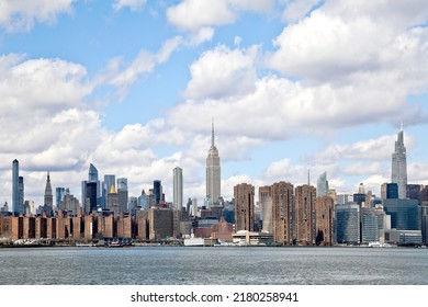  ny midtown manhattan panorama across the East River