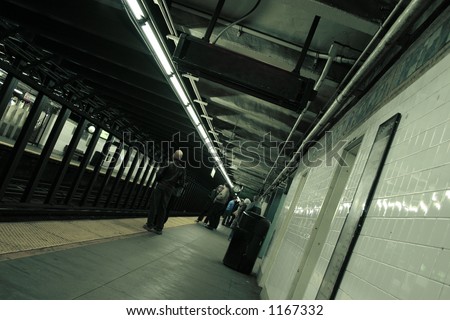 Similar – Image, Stock Photo sitting in a subway to central amsterdam