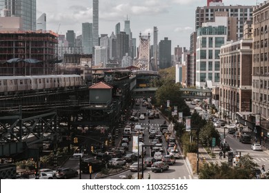 NY Urban Street (Train To Queens)