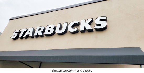 NY, USA November 22, 2019h: Starbucks Coffee Shop. Manhasset