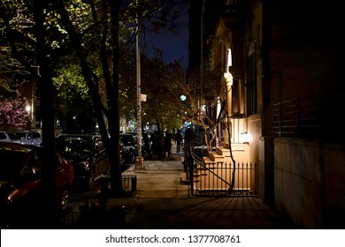 NYC Lower East Side At Night