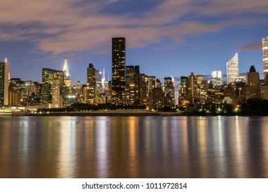 NYC Midtown Skyline From Long Island City