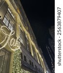 NYC in the wintertime SAKS 