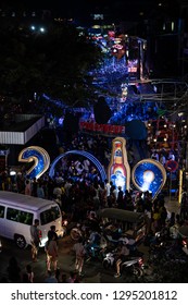 NYE 2019, Cambodia Siem Reap, Pub Street Reminds Me Of New Orleans, The Lively Atmosphere, Music, Lights And Food. 