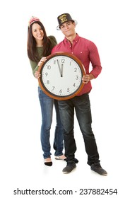 NYE: Party Couple Ready To Celebrate The New Year