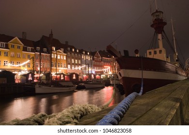 Nyhavn Copenhagen Night