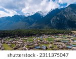 Nyingchi Tibet  China  Peach Blossom Festival