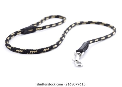 Nylon Dog Rope Leash Isolated On A W White Background 