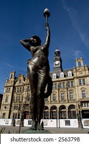 Nymph Statue, Leeds City Square