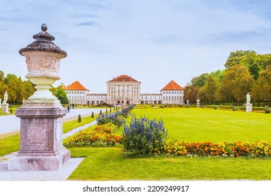 Nymphenburg Palace with Park Munich Bavaria Germany Europe