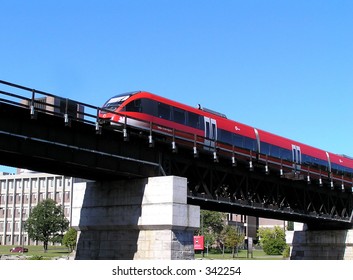 O Train in Ottawa