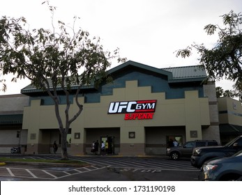 Oahu - April 29, 2014: Exterior Of UFC Gym BJ Penn. The Gym Is Part Of A Chain Franchise That Offering A Full-range Of Group Fitness Classes, Private MMA Training, Personal And Group Dynamic.