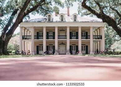 Oak Alley Plantation Vacherie St James Stock Photo 1133502533 ...