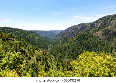 Oak Creek Canyon.