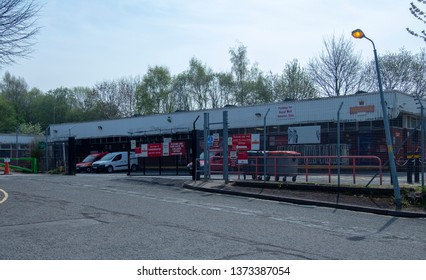 Oakengates,Shropshire/England - 17 April 2019: Royal Mail Sorting Office In Oakengates