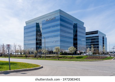 Oakville, On, Canada - May 8, 2021:  Fengate Capital Management Building In Oakville. Fengate Is A Canadian Private Firm Specializing In Infrastructure, Real Estate And Private Equity Investments.