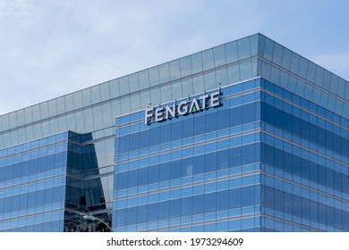 Oakville, On, Canada - May 8, 2021:  Fengate Capital Management Building In Oakville. Fengate Is A Canadian Private Firm Specializing In Infrastructure, Real Estate And Private Equity Investments.