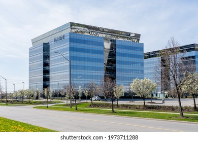 Oakville, On, Canada - May 8, 2021:  Fengate Capital Management Building In Oakville. Fengate Is A Canadian Private Firm Specializing In Infrastructure, Real Estate And Private Equity Investments.