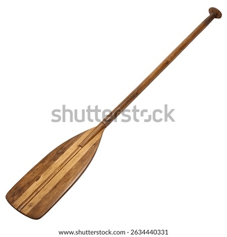 Oar Isolated on Transparent Background