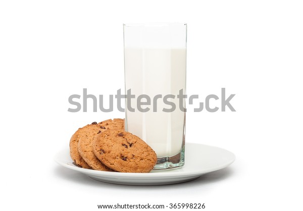 Glass milk tall of menu