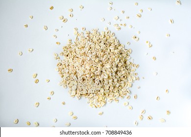 Oat Flakes Background