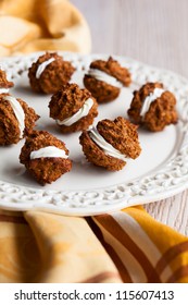 Oatmeal Pumpkin Creme Pies