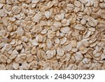 Oatmeal texture. Oatmeal natural texture or background, close-up, high resolution.