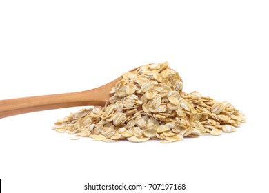 Oats Oatmeal Isolated On White Background Stock Photo 707197168 ...