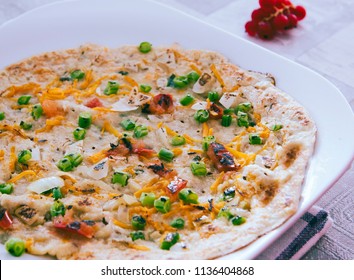 Oats And Vegetable Uttapam