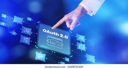 OAuth 2.0 an authorization framework enabling secure access to APIs without sharing credentials.
