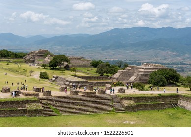 Oaxaca, Mexico. July, 30. 2019: Panoramic views of Monte Alban, the ancient city of Zapotecs. Oaxaca, Mexico - Shutterstock ID 1522226501