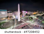 The Obelisk of Buenos Aires, centre of the city - Argentina