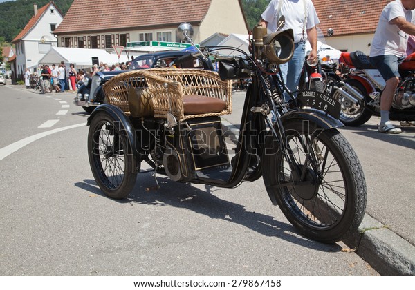 Oberdigisheimgermany July 28 French Three Wheeler Stock Photo