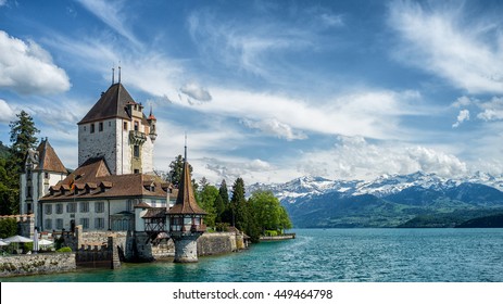 Oberhofen Castle / Schloss Oberhofen / Lake Thun / Interlaken / Thun / Switzerland