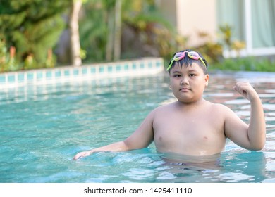 chubby swimming outfit