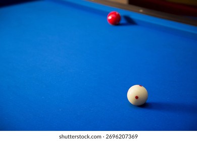 object of billiards, billiards balls on the billiards table 144